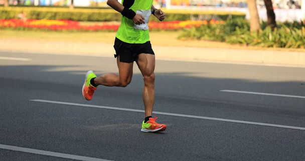 Marathon coureur masculin
 - Photo, image