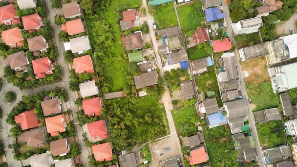 バンコク郊外の空中写真 - 写真・画像