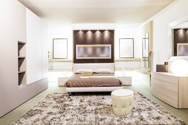 modern, szép lakás új luxus otthon belső - Fotó, kép