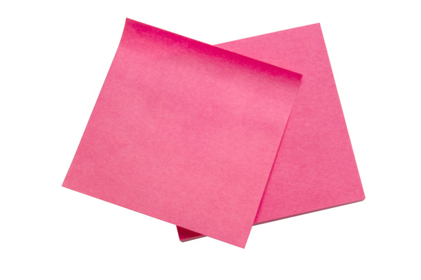 kırmızı not kağıdı - Fotoğraf, Görsel