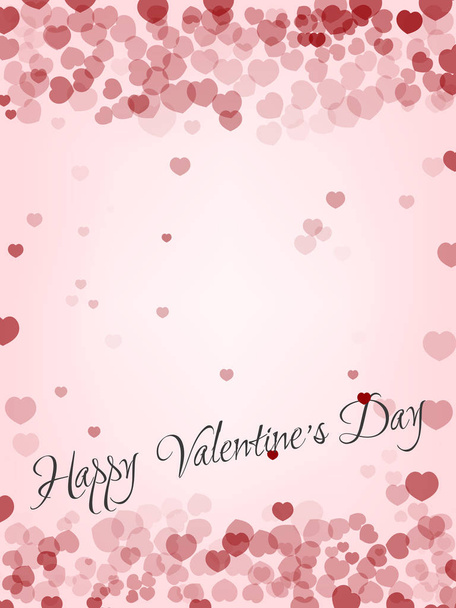 Fondo día de San Valentín - Vector, imagen