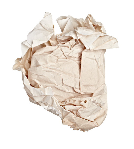 boule de papier froissé ordures frustration
 - Photo, image