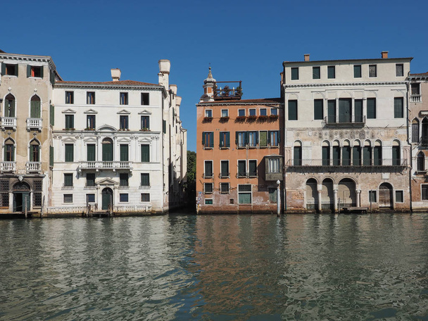 ヴェネツィアのキャナルグランデ - 写真・画像
