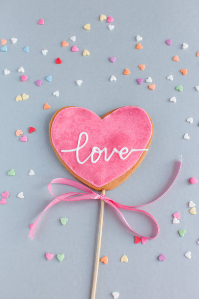 cookie for Valentine day - Zdjęcie, obraz