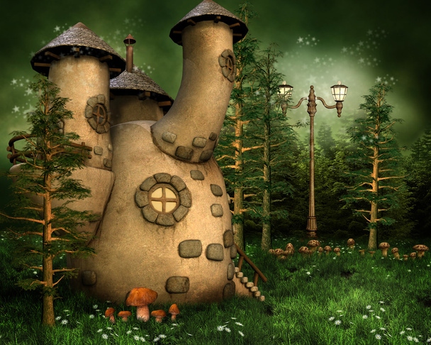 森の中の gnome の家 - 写真・画像