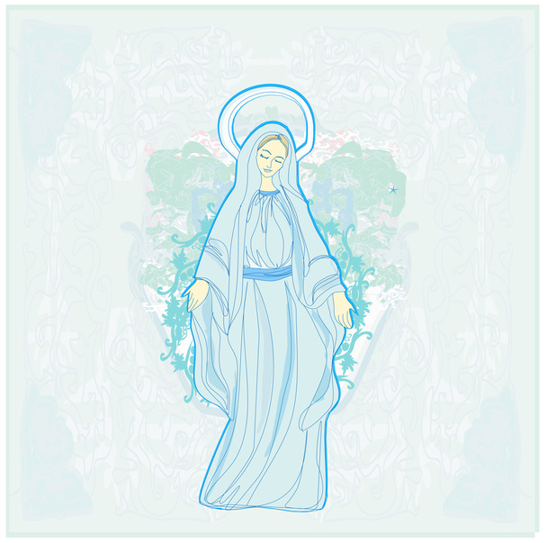 Blessed Virgin Mary - Vetor, Imagem