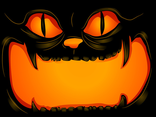Halloween Cat Background - Photo, Image