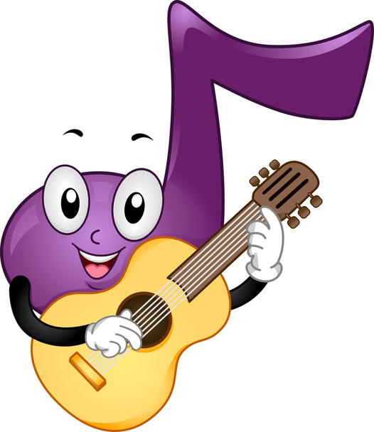Music Note Mascot - Fotografie, Obrázek