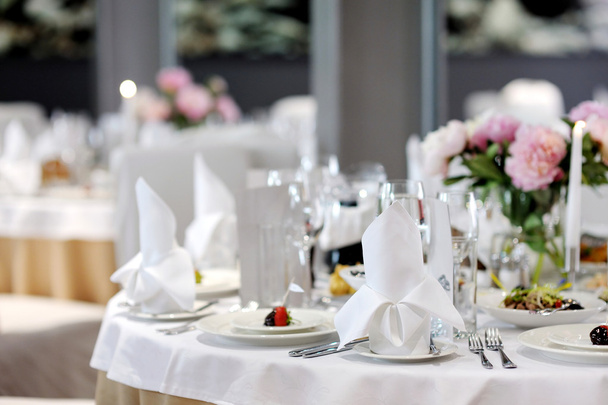 Table set for an event party - Foto, Imagem