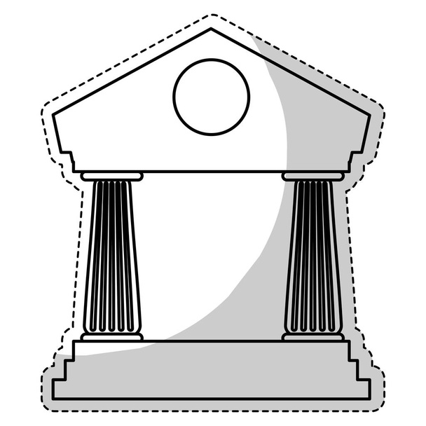 imagen icono del banco
 - Vector, Imagen
