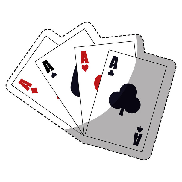 Καζίνο σχετικό εικονίδιο εικόνας - Διάνυσμα, εικόνα