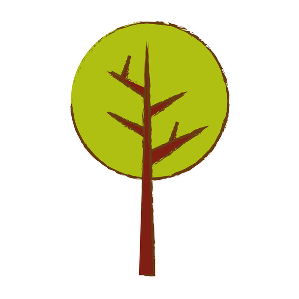 αφηρημένη δέντρο εικονίδιο εικόνας - Διάνυσμα, εικόνα