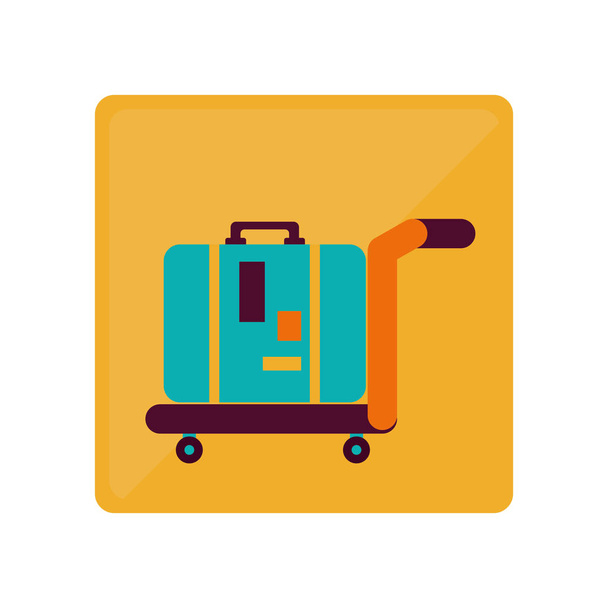 зображення значка подорожі багажу
 - Вектор, зображення