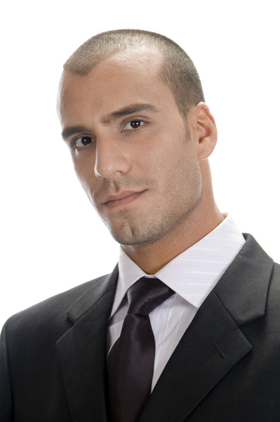 Close up pose of young businessman - Photo, Image