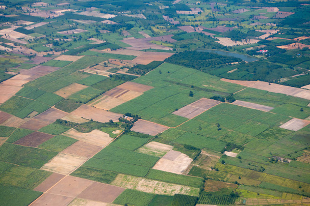 ферма и ландшафт около города Кхон Каен в Таиланде
 - Фото, изображение