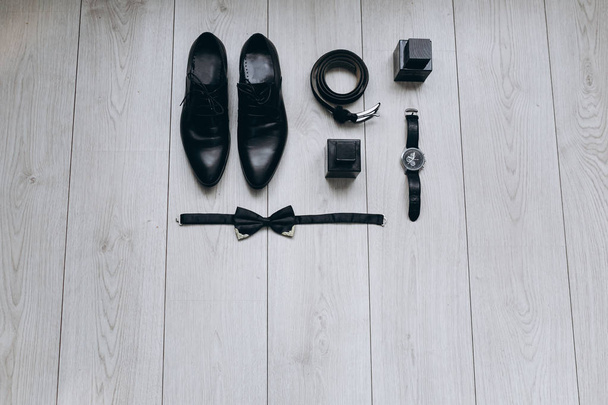black groom Accessories - Valokuva, kuva