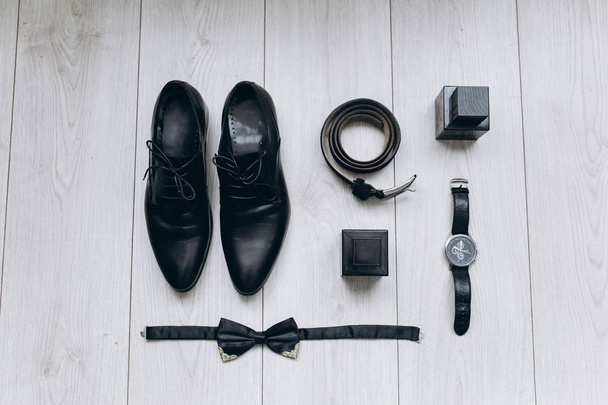 black groom Accessories - Foto, imagen