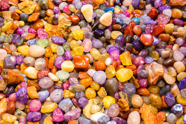 pierres à bijoux colorées
 - Photo, image