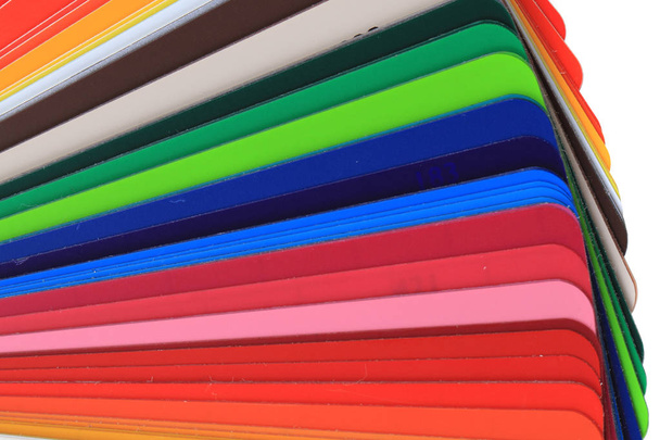 Detail der abstrakten Farbpalette - Foto, Bild
