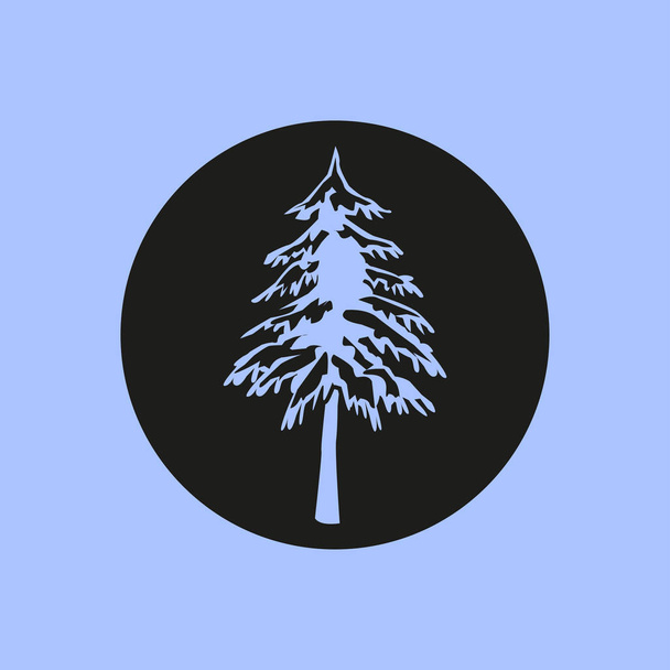 Illustrazione icona albero
 - Vettoriali, immagini