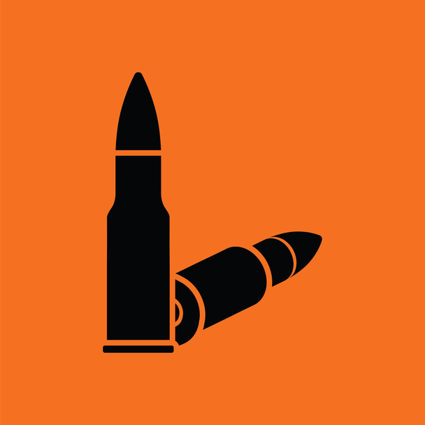 Rifle icono munición
 - Vector, Imagen