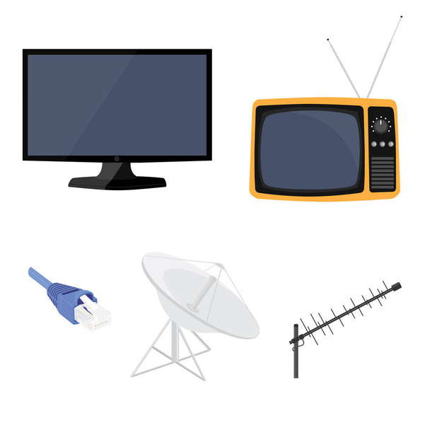 TV set vector - Wektor, obraz