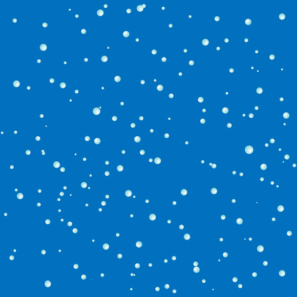 Dusty Texture for your design. Vector pattern like snow balls. Small circles. Geometric dot pattern. Vector illustration. Template for prints, textile, wrapping and decoration, wallpaper. - Vector, Image