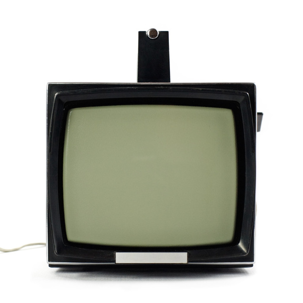 Винтажный переносной телевизор
 - Фото, изображение