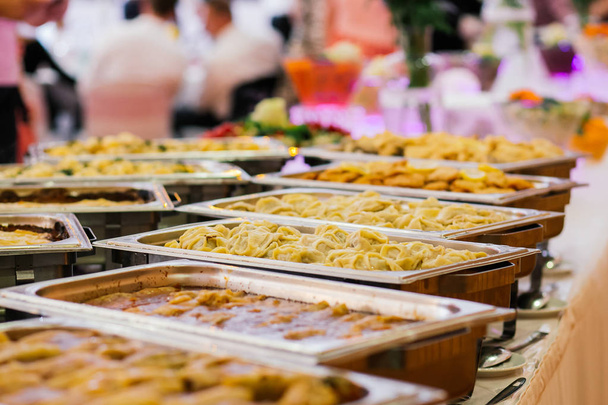 stravování svatební bufet jídlo - Fotografie, Obrázek