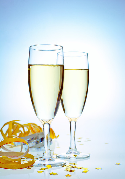 New Year champagne - Photo, image