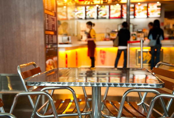 Café de comida rápida
 - Foto, imagen