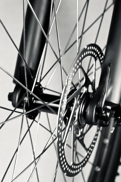 Bicycle disk brake - Fotoğraf, Görsel