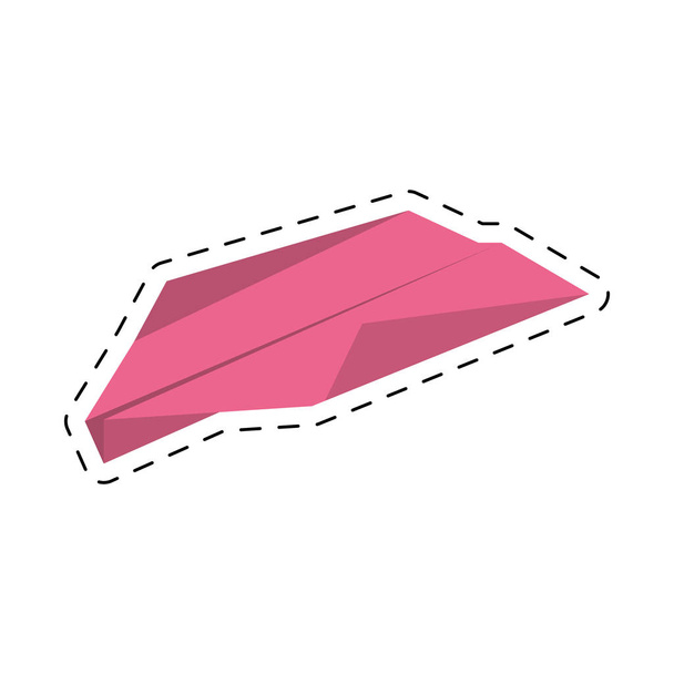 carta rosa aereo libertà giocare linea di taglio
 - Vettoriali, immagini