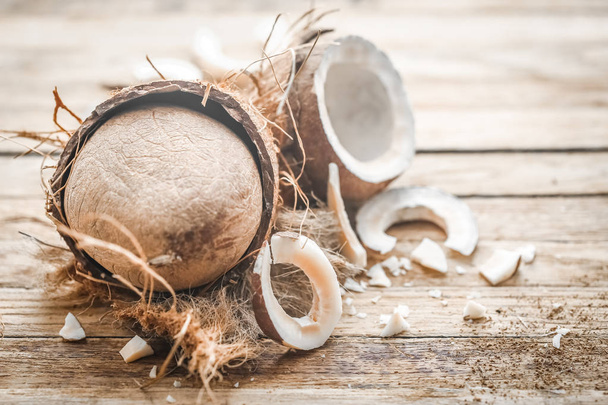 натюрморт с кокосом
 - Фото, изображение