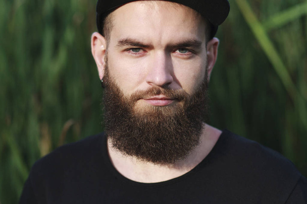 Man with a beard - Photo, Image