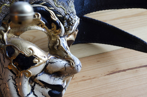 Venetian jester mask - Photo, Image