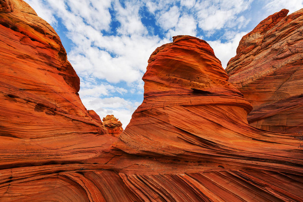 Formaciones de arenisca en Utah
 - Foto, Imagen