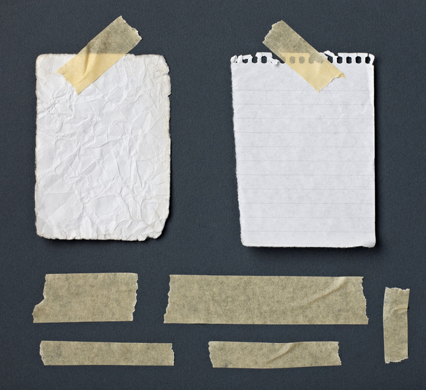 note paper with adhesive tape message - Φωτογραφία, εικόνα