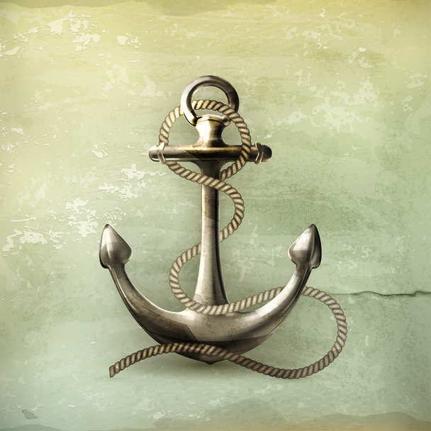 Anchor, old-style - Vector, imagen