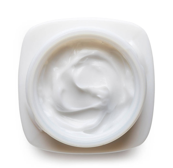 Crème cosmétique blanche
 - Photo, image