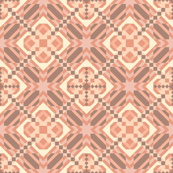 Mosaik nahtlose Muster. farbenfrohe Vektorillustration. Abstrakt  - Vektor, Bild