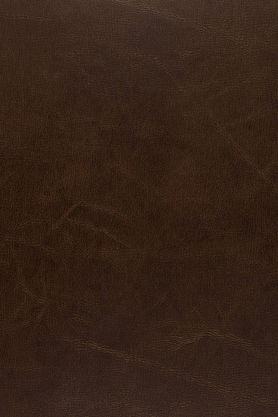 Fondo de cuero marrón - Foto, Imagen