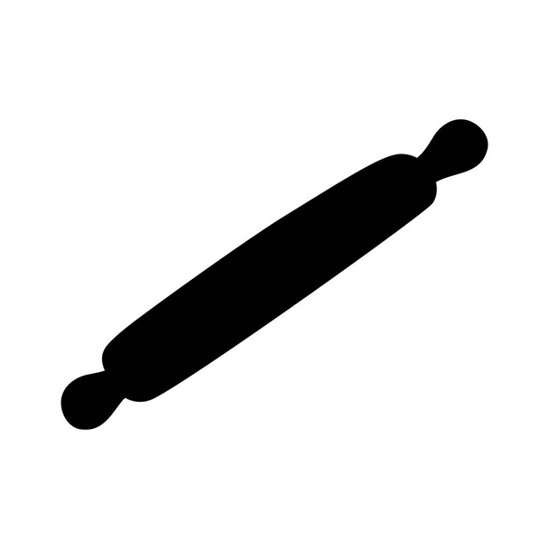 rodillo de madera - Vector, imagen