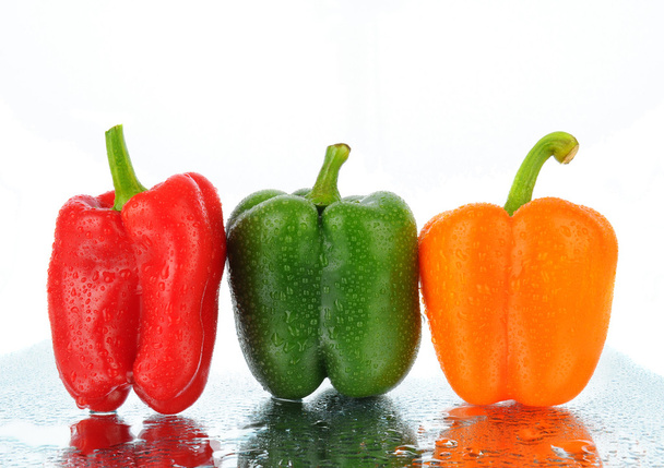Three Bell Peppers - Φωτογραφία, εικόνα