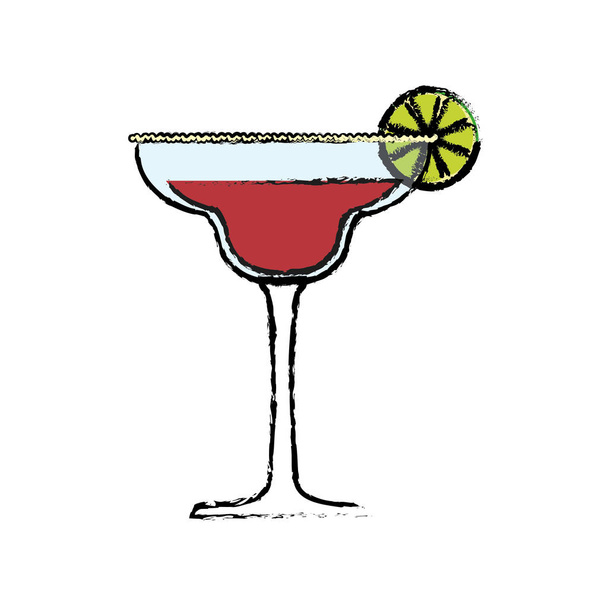 Cocktailglas cup - Vector, afbeelding