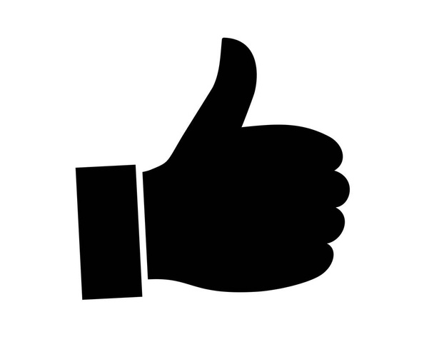Thumb Up icon vector illustration - Vector, Image
