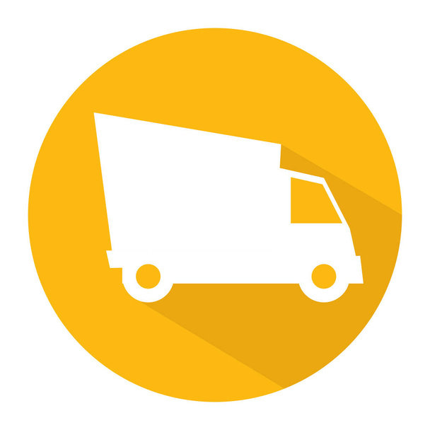 icona del servizio di consegna camion
 - Vettoriali, immagini
