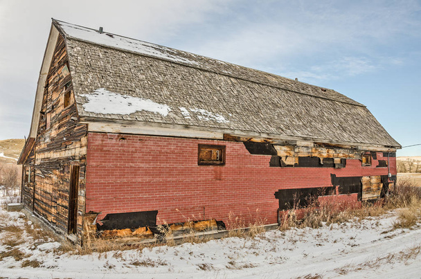 Forner Community Hall in Rural Montana - Photo, Image