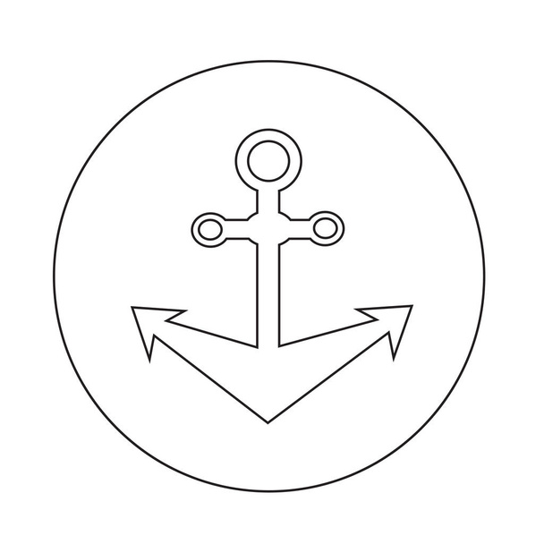 abstract Anchor icon - Vektor, obrázek