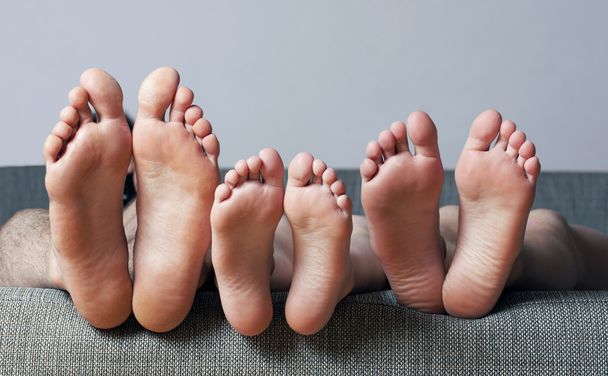 Close-up of human soles - Photo, Image